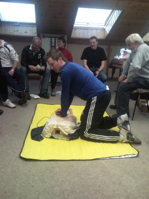 Erste-Hilfe-Lehrgang von DRK für die JSG Söhrewald