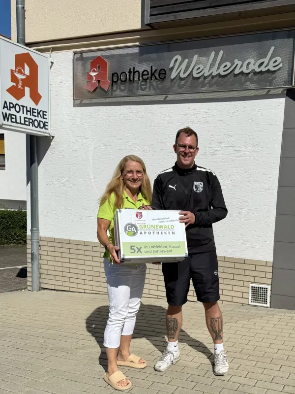 Neuer Sani-Koffer von der Apotheke Grünewald in Wellerode 🩹⚽