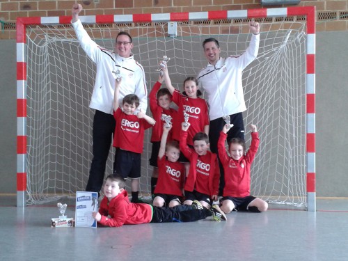 G-Jugend mit überragender Leistung zum 1. Turniersieg