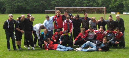 B-Junioren feiern Aufstieg!